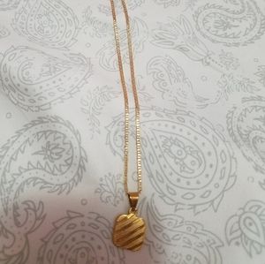 18k gold filled handcrafted necklace